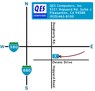 Map to QES Computers
