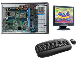 QES Ultra Power Quadro 4 Workstation